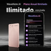 Wavenote AI Gravador & Plano Anual Ilimitado