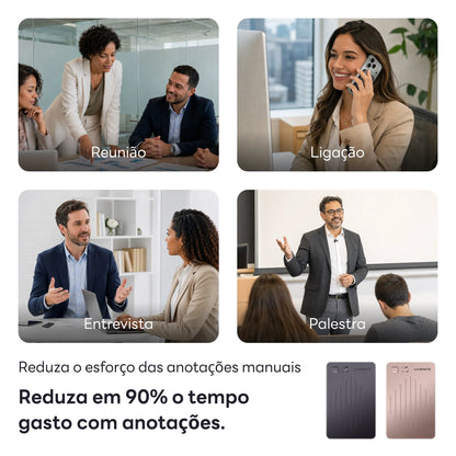 WaveNote AI Gravador: Nota