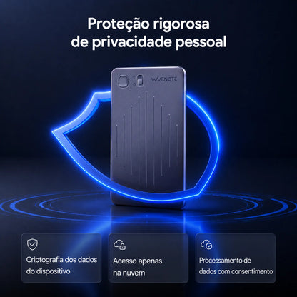 WaveNote AI Gravador: Nota