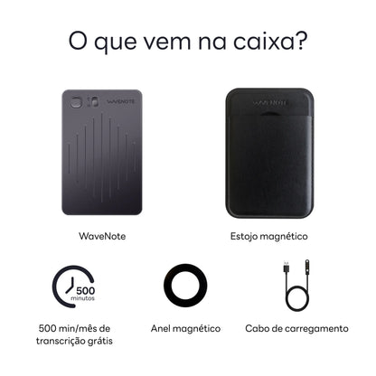 WaveNote AI Gravador: Nota