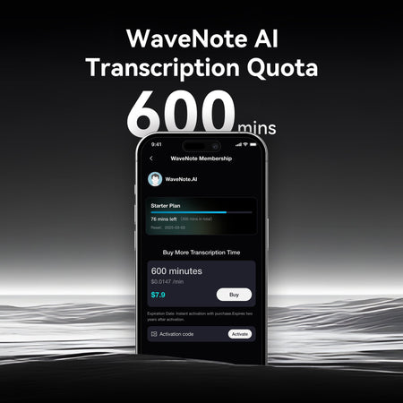 Cota de Transcrição de 600 Minutos